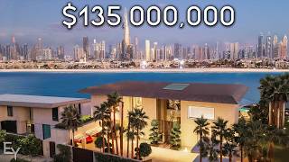 Touring the Most Expensive House for Sale in Dubai [upl. by Atinihc657]