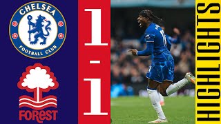 Chelsea vs Nottingham Forest 11  highlights  Premier League 20242025  Noni Madueke Goal [upl. by Noremac]