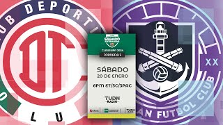 TOLUCA VS MAZATLÁN EN VIVO 🔴 JORNADA 2 LIGA MX CLAUSURA 2024 [upl. by Anneirda]