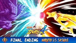 Naruto vs Sasuke Batalla Final Completa Español  Naruto Shippuden Ultimate Ninja Storm 4 sub Jap [upl. by Welby265]