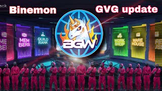 Binemon New Feature  GVG Guild vs Guild Function  Update Now [upl. by Jonas870]