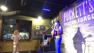 “My Old Cottage Home” Carter Family cover Nina Ricci LIVE at Puckett’s Pigeon Forge [upl. by Akihsal232]