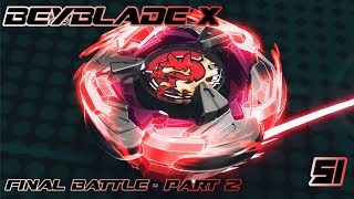 Beyblade X Episode 51  HellsChain vs BlackShell  Full Battle HD [upl. by Sheridan769]