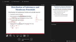 Day 13 BIO 210 700 Lecture FA2024 Nervous System Part 2 [upl. by Nioe]