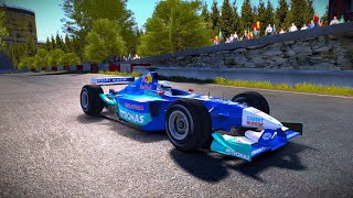 Assetto Corsa F1 2001 Sauber C20 at Reservoir GP K Raikkonen hotlap [upl. by Beatrice]