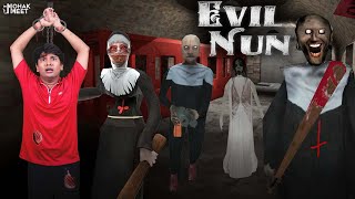 EVIL NUN  TRAIN ESCAPE GRANNY 3 GAMEPLAY 😂  MOHAK MEET GAMING [upl. by Eiramalegna136]