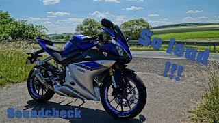 Radical Racing GP Carbon Yamaha YZFR125  Official Soundcheck  Giveaway  mtdriver [upl. by Wilscam]