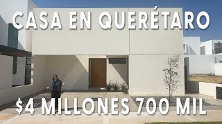 Casa en Cimatario Querétaro 4 millones 700 mil pesos [upl. by Beauvais]