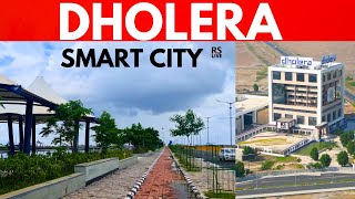 Dhulera Smart City  gujarat  rslive  4k  dholera [upl. by Ahsineg796]