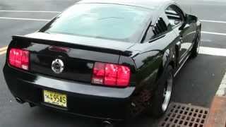 Mustang GT 2007 Exhaust Sound  MAC Boom Tubes [upl. by Orsola]