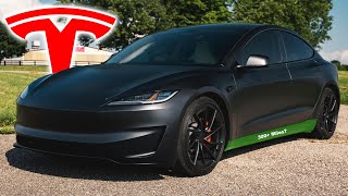 2024 Tesla Model 3 Performance Real World Range Test [upl. by Ynetruoc261]