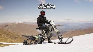 Stark Varg Snowmoto Conversion  World 1st [upl. by Asiralc]