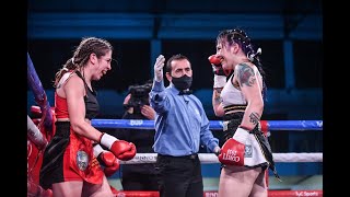 Maira Moneo vs Sofía Rodríguez  Boxeo de Primera  TyCSports [upl. by Leontyne]