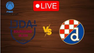 🔴 Live Dijon vs Dinamo Zagreb  FIBA Europe Cup 20242025  Live Play by Play Scoreboard [upl. by Annahael984]