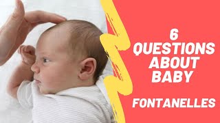 Baby Soft Spot  Top 6 Questions About Baby Fontanelles  Fontanelle Baby  Babies Fantanelles [upl. by Einberger]