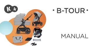 Kinderkraft BTOUR 3in1 pushchair  Instruction Manual [upl. by Lucania]