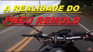 PNEU REMOLD DA MULTA É PROIBIDO A VENDA É PERIGOSO motovlog mt09 [upl. by Crisey]