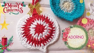 Apliques Ornamentos Navideños para el Árbol de Navidad tejidos en Crochet [upl. by Awjan]