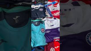 COLECCIÓN DE JERSEY DE CRUZ AZUL UMBRO UNDER ARMOUR Y JOMA [upl. by Bradeord]