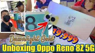 Dawnlight Gold  Oppo Reno 8Z 5G  Unboxing and Review  CRIS TV [upl. by Anitsyrhc]