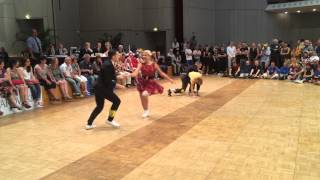 World Championship Boogie Woogie 2015 Quarter Final Heat 4 Pontus amp Isabella [upl. by Nnylirej]