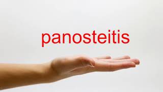 How to Pronounce panosteitis  American English [upl. by Anala]