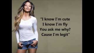 Nicki Minaj  Im Legit ft Ciara Lyrics [upl. by Eelydnarb]