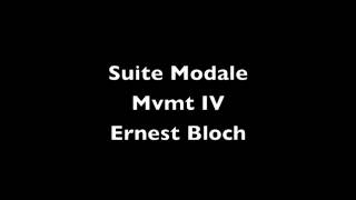 Suite Modale  Mvmt IV [upl. by Desdemona]