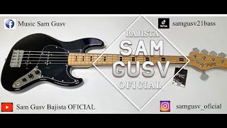 BASS COVER MIEL SAN MARCOS  VIENTO RECIO SAM GUSV [upl. by Jania481]