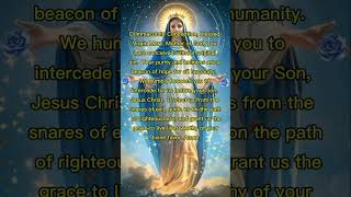 Feast of immaculate conception shortsvideo prayer mamamaryprayforus [upl. by Ramin567]