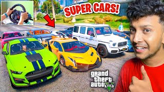 GTA 5 WORLD FASTEST SUPER CARS DRAG RACE 🔥 GTA 5 MODS TECHNO GAMEZ [upl. by Aniehs]