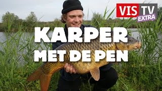 VisTV Extra 02  Karper met de pen met Maikel Stegeman [upl. by Osterhus]