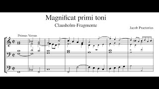 Jacob Praetorius â€“ Magnificat primi toni [upl. by Omixam]