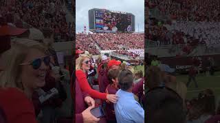 Lane Stadium sings Enter Sandman Virginia Tech  VT vs North Carolina 2019 Homecoming [upl. by Arraeit108]