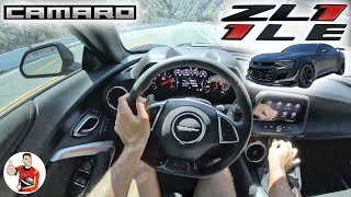 The Camaro ZL1 1LE is a Brutal Daily…and Totally Worth It POV Drive Review [upl. by Alleirbag]