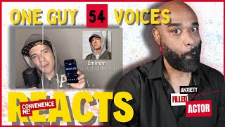 One Guy 54 Voices  Is this real An Actors Opinion [upl. by Sebastien5]