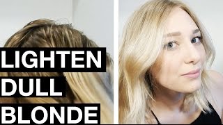 Ion Brilliance HiLift Blonde review  BRIGHTEN BLONDE HAIR  NO BLEACH [upl. by Leanatan]