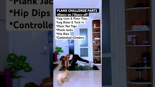 Plank Challenge At Home Part 2 CoreAbs [upl. by Gauthier]