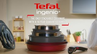 Discover Tefal Ingenio stackable cookware [upl. by Nnylf]