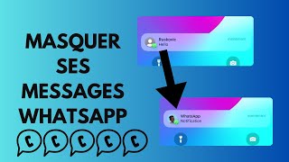 Comment masquer ses messages WhatsApp [upl. by Shuma650]