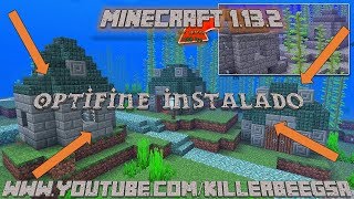 Como instalar optifine en minecraft 113 1131 y 1132 paso a paso desde cero bien explicado [upl. by Melonie]