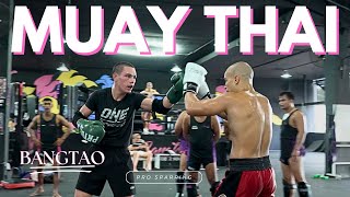 Pro Fighters Class  Hard Muay Thai Sparring  ft Tagir Khalilov [upl. by Yetsirhc]