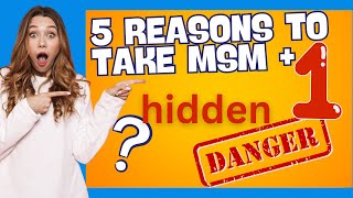 MSM  5 Reasons Why its a Miracle Product  1 Hidden Danger [upl. by Eciened]