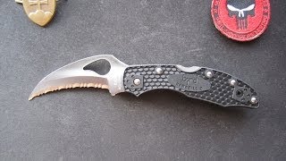 Spyderco Byrd Hawkbill FRN [upl. by Atinniuq]