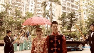 Alan❤Angie  Chinese Wedding Tea Ceremony 接亲 [upl. by Etnovaj]