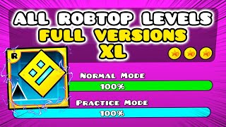 OFFICIAL quotAll Geometry Dash Subzero Levels in FULL VERSIONquot ALL COINS 100 [upl. by Nova]