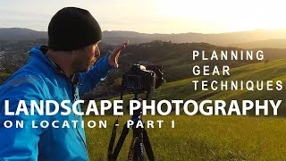 Landscape photography on location – Pt1 Gear Techniques and Planning [upl. by Elletnahs331]