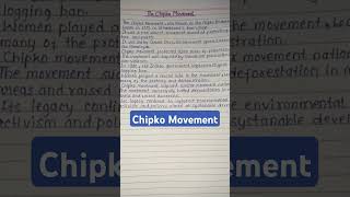 What Is Chipko Movement chipkomovement chipkoandolan mintossmood [upl. by Amara]