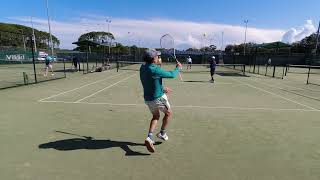 MENS DOUBLES  DIV 2  Peter amp John v Stephen amp Rocky [upl. by Nivahb]