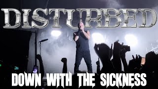 DISTURBED  Down With The Sickness TAKE BACK YOUR LIFE TOUR [upl. by Annahoj]